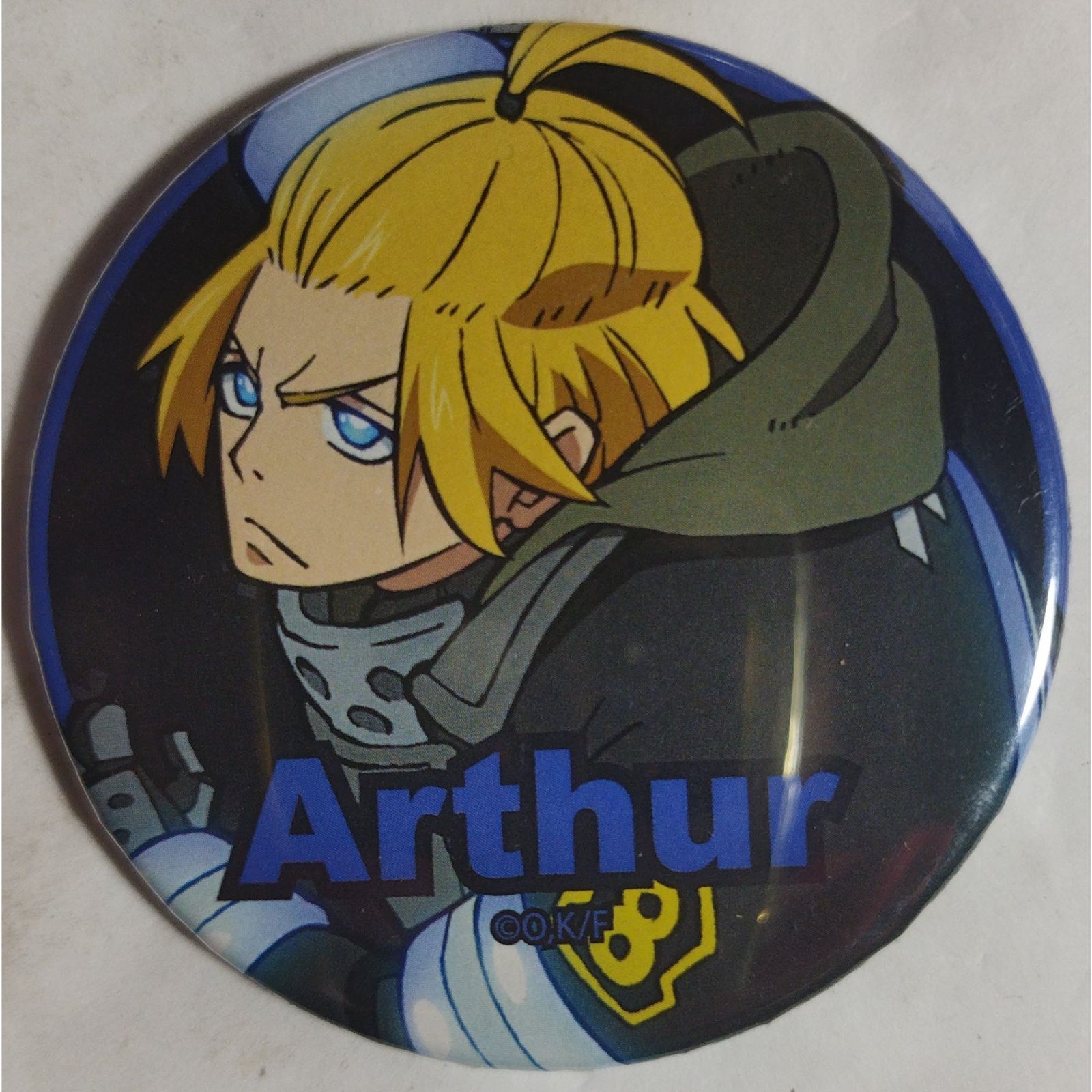アーサー ボイル ARTHUR BOYLE 缶バッジ 炎炎ノ消防隊 FIRE FORCE