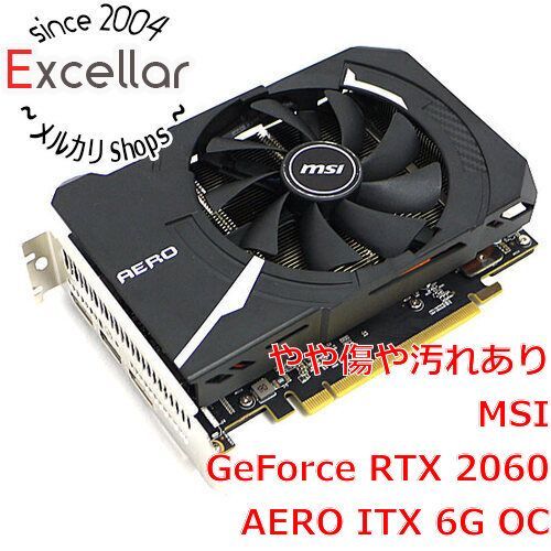 bn:2] MSI製グラボ GeForce RTX 2060 AERO ITX 6G OC PCIExp 6GB