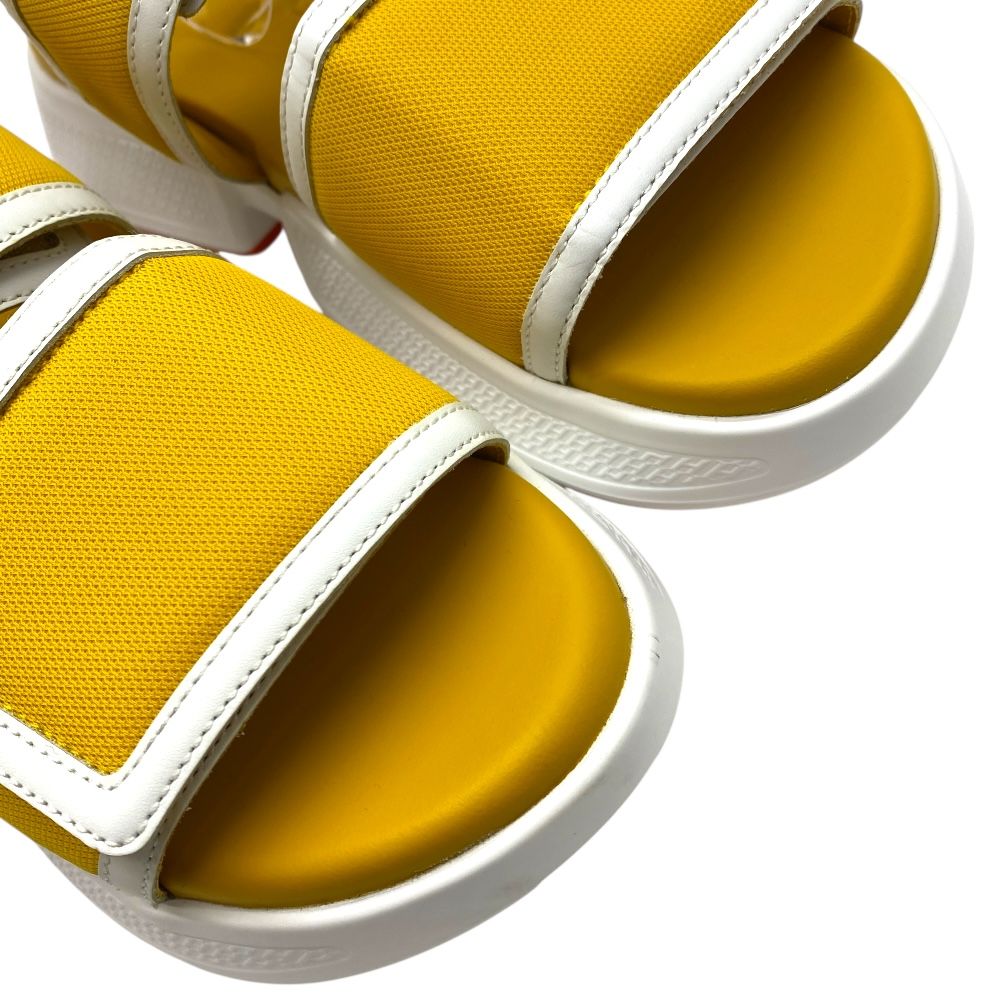 エルメス イエロー H型ストラップサンダル エルメス イエロー H型ストラップサンダル