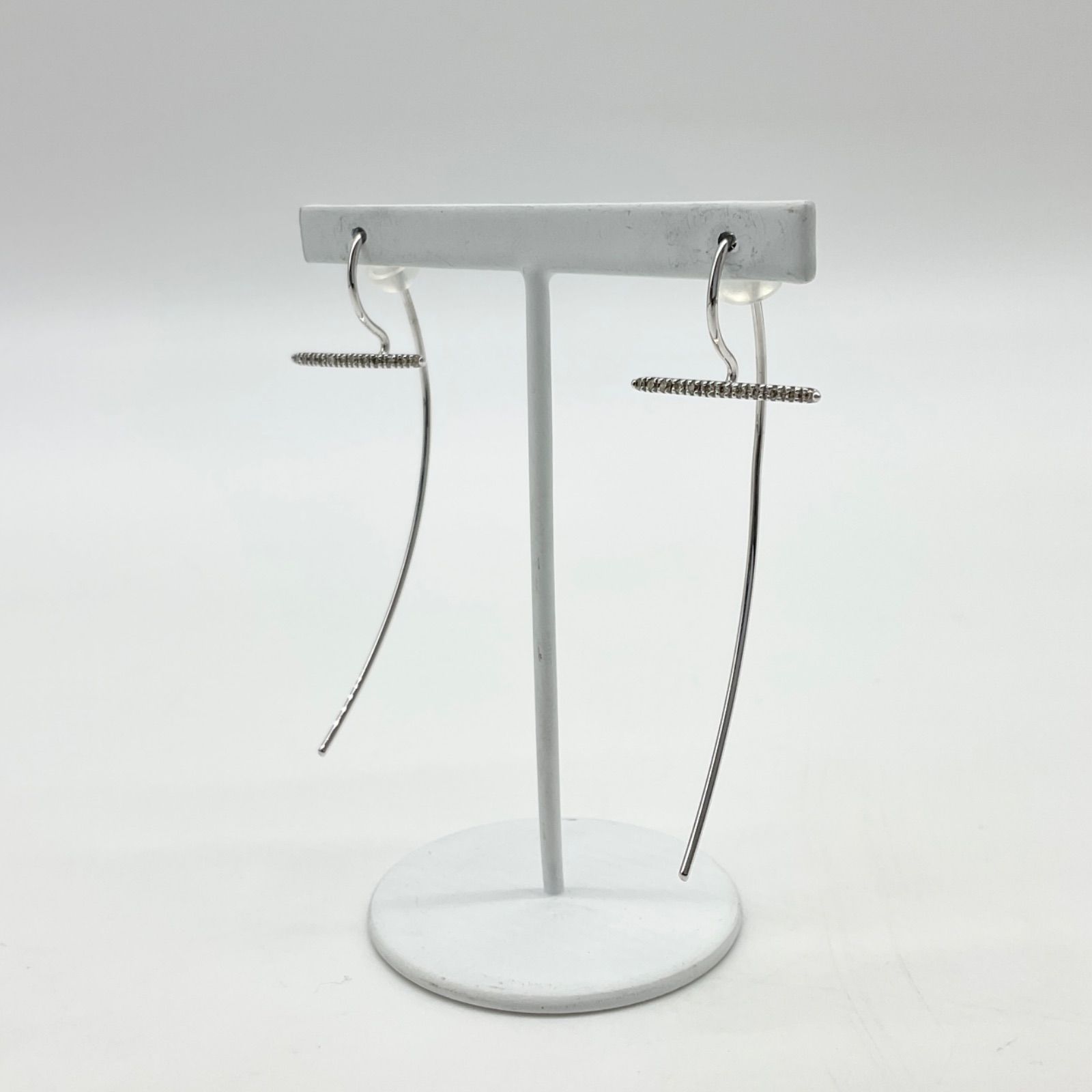 HIROTAKA ヒロタカ GOSSAMER ダイヤモンド フックピアス 両耳用