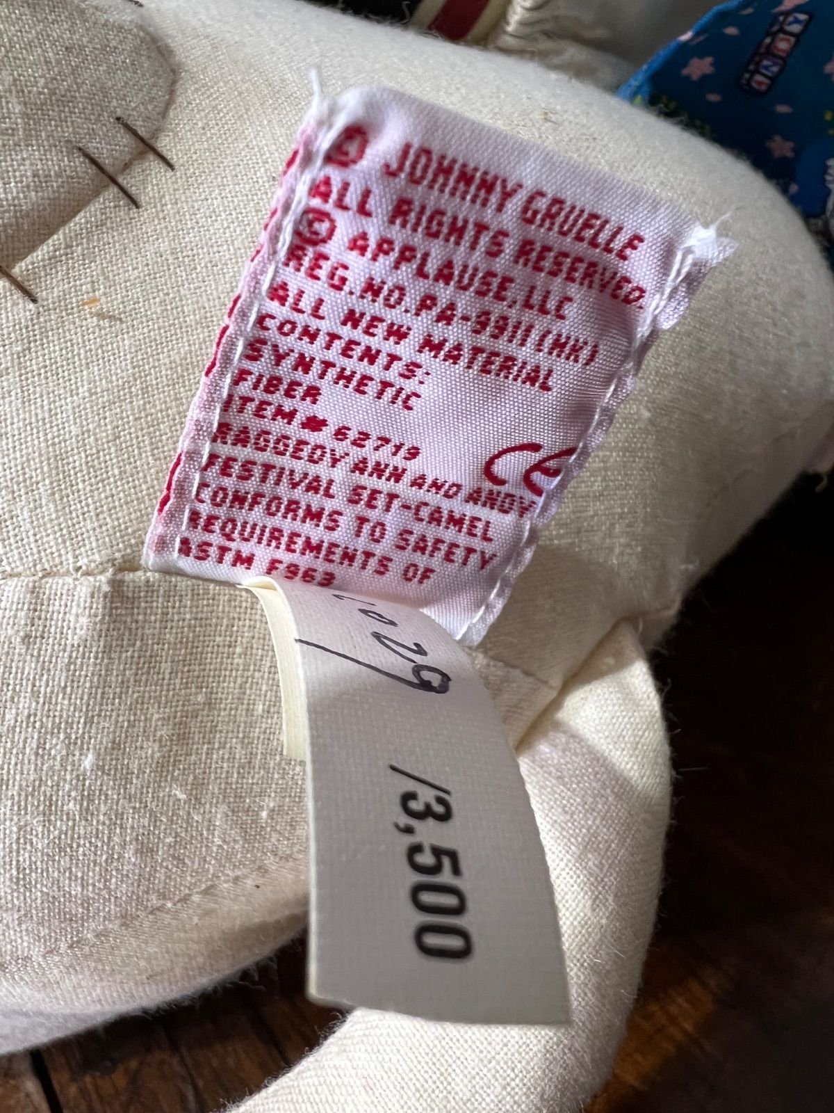 希少 Raggedy Ann & Andy Festival in Japan ラガ ディ・アン