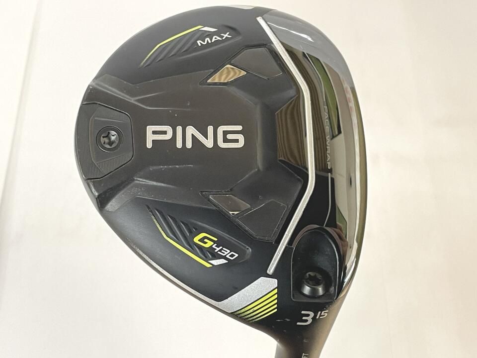 PING G430 3U ALTAJCB S 中古美品 ピン G430 MAX 15度 ALTA J CB BLACK Sフレックス フェアウェイウッド