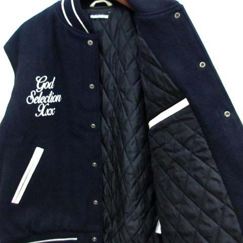 ゴッドセレクション GOD SELECTION XXX 袖レザー スタジャン バー