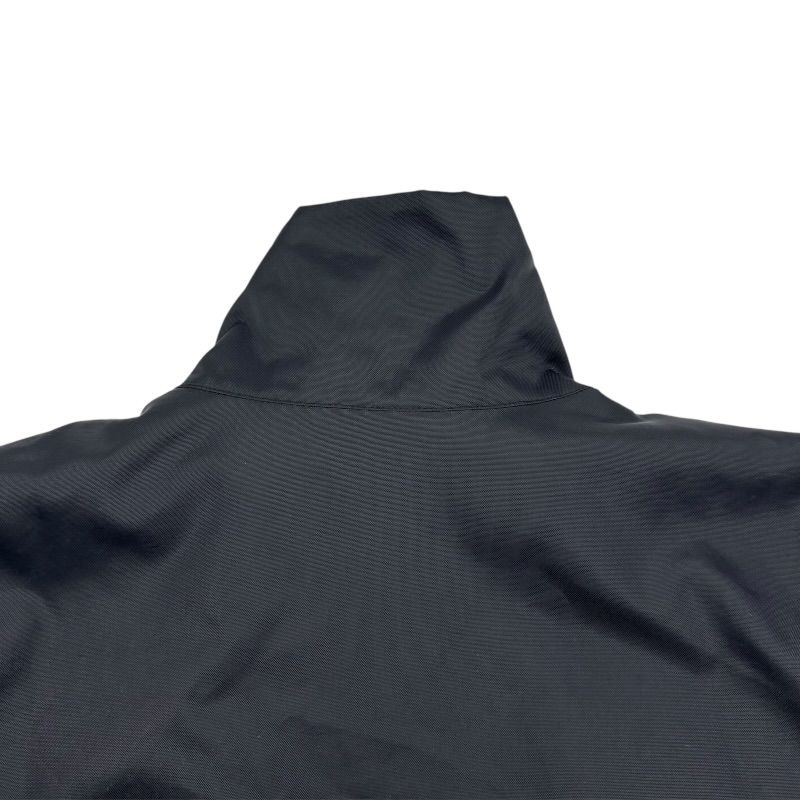 バレンシアガ BALENCIAGA デニム切替ロゴポプリンジャケット 529213