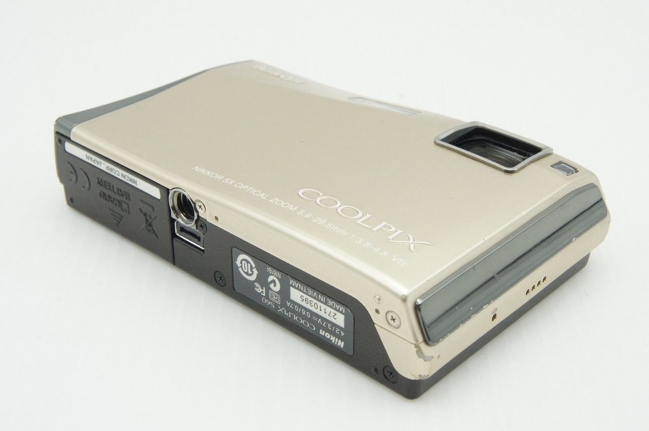 極美 Y2K Nikon COOLPIX S60 ゴールド レトロ ニコン Amazon | Nikon