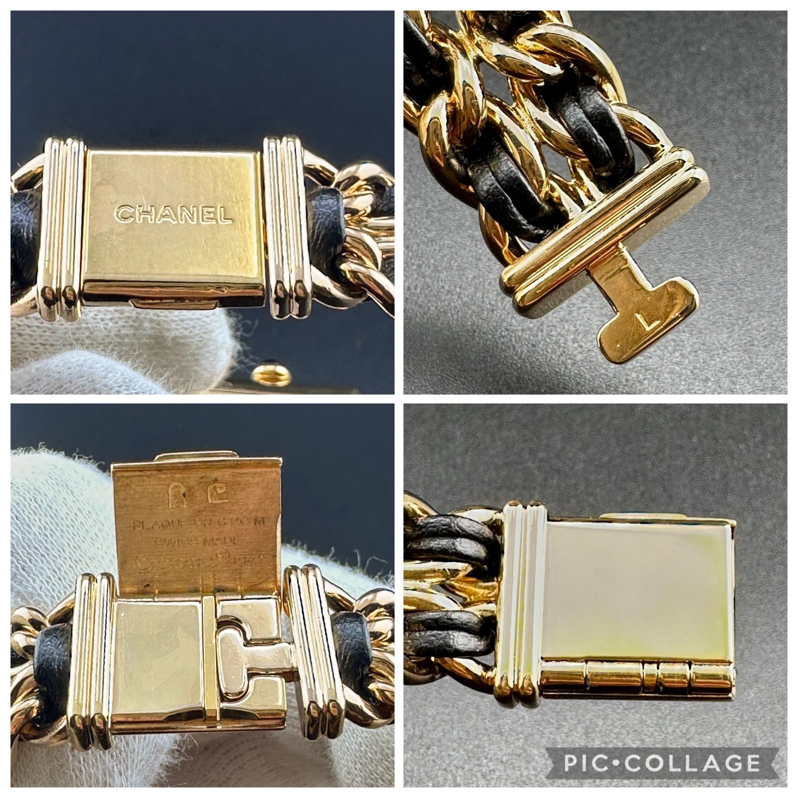 ☆稼働品☆シャネル プルミエール L 腕時計 時計 クォーツ レディース