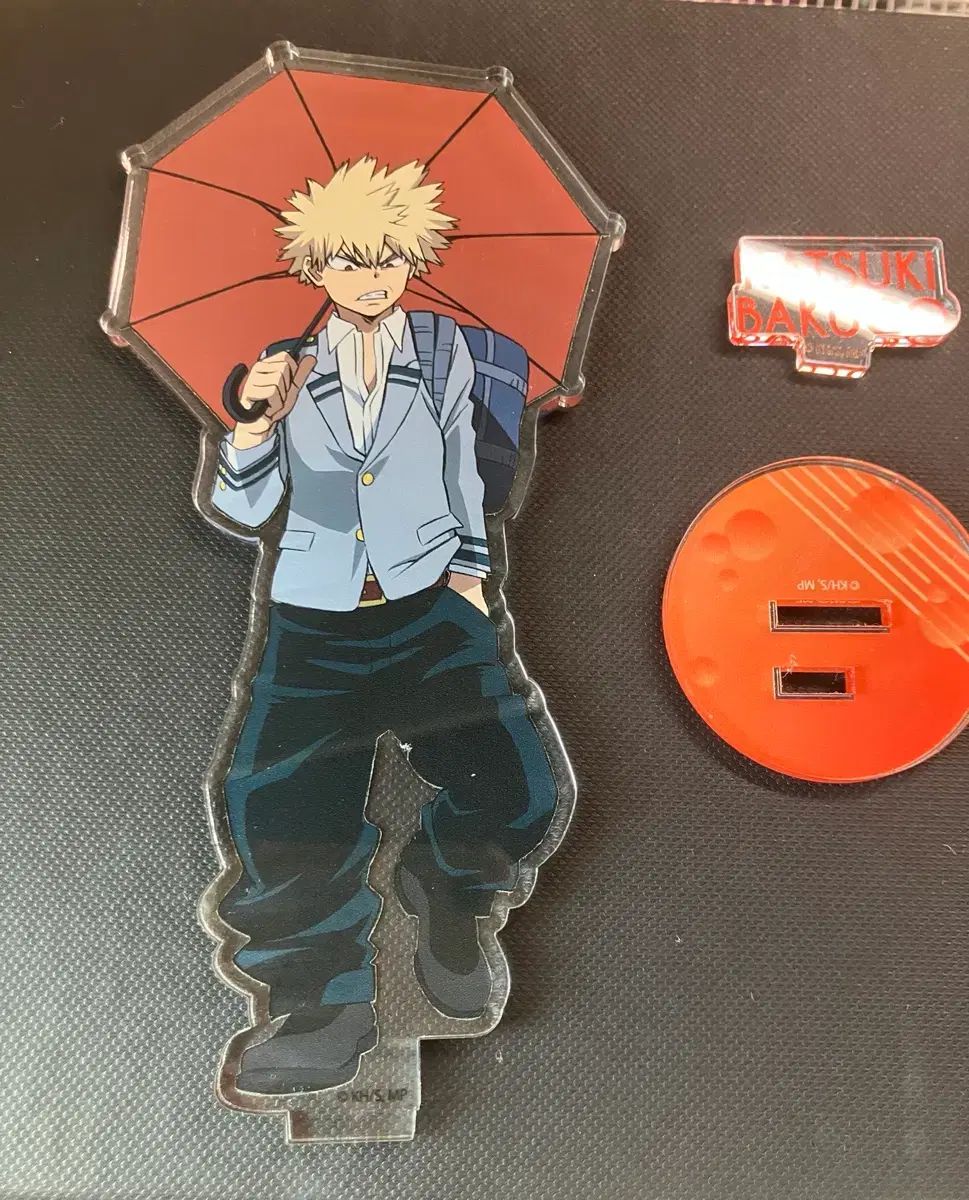 爆豪 勝己 傘 アークス アクリル 出品