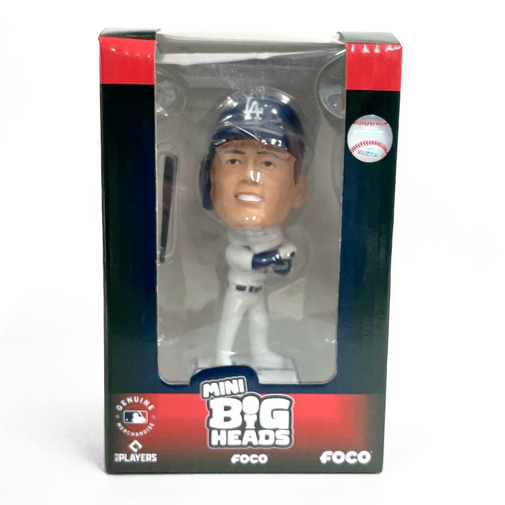 新品・在庫処分品 E】大谷翔平 SHOHEI OHTANI FOCO MINI BIG HEADS