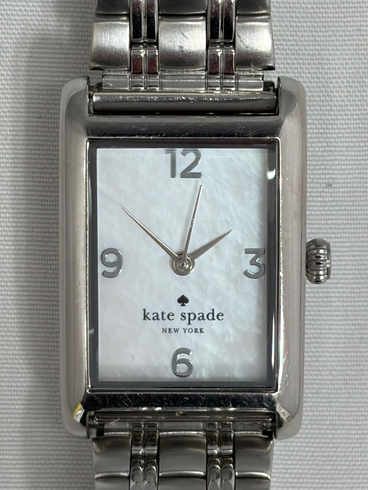 kate spade ケイトスペード 腕時計 スクエア シェル文字盤 クォーツ