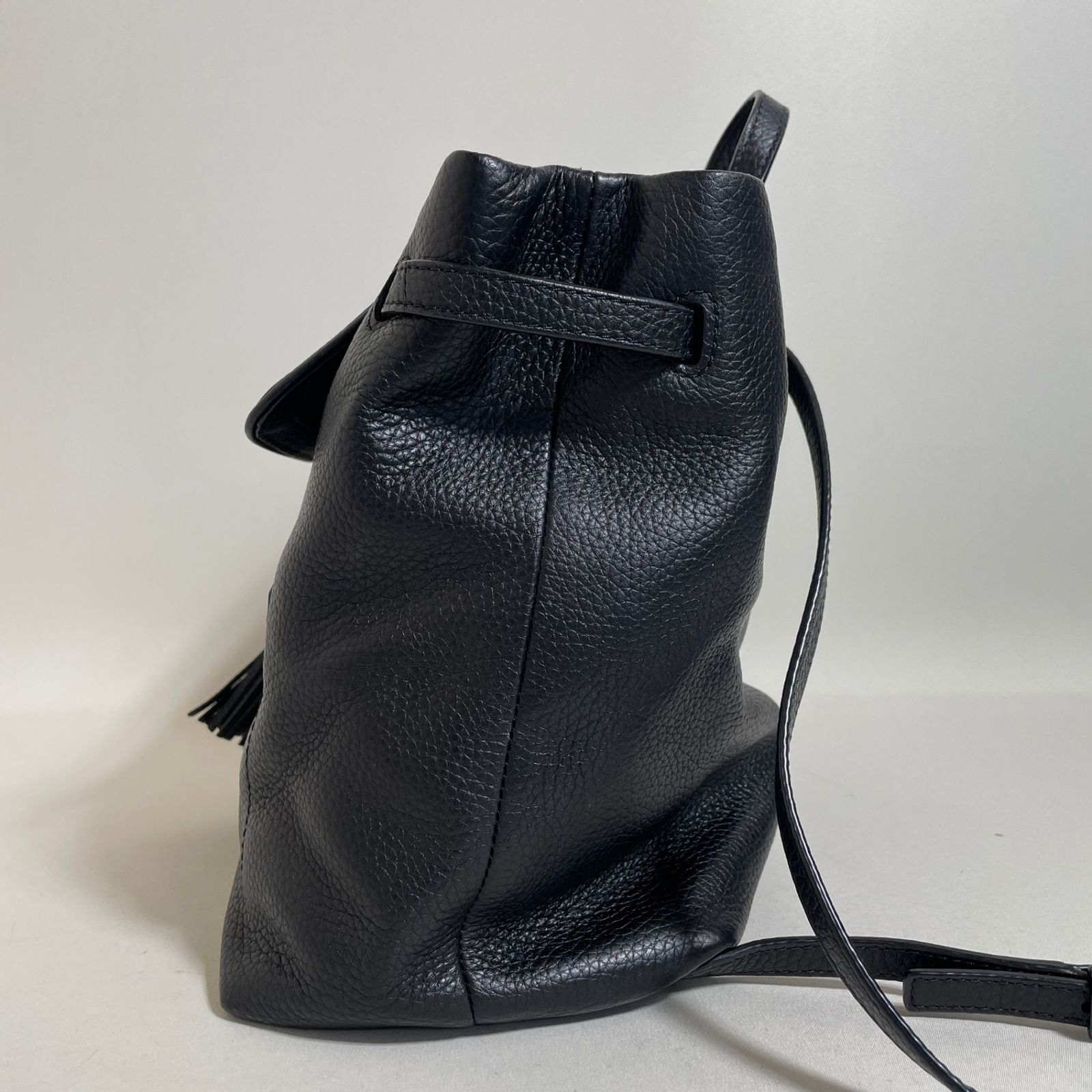 2601-32｜美品｜ケイトスペード リュックサック レザー ブラック 