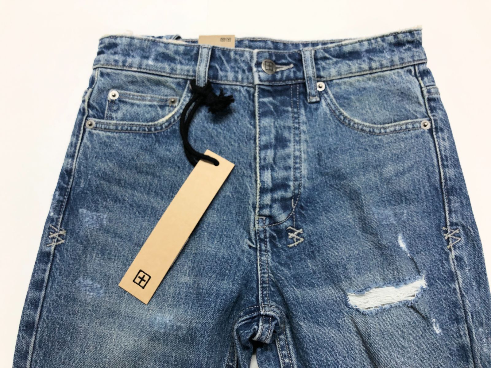 新品未使用 KSUBI（スビ） スリムフィットデニム 28 ブルー系 - メルカリ