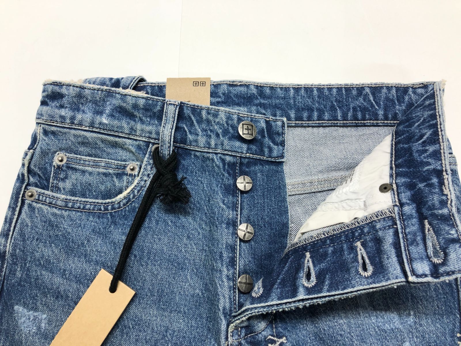 新品未使用 KSUBI（スビ） スリムフィットデニム 28 ブルー系 - メルカリ