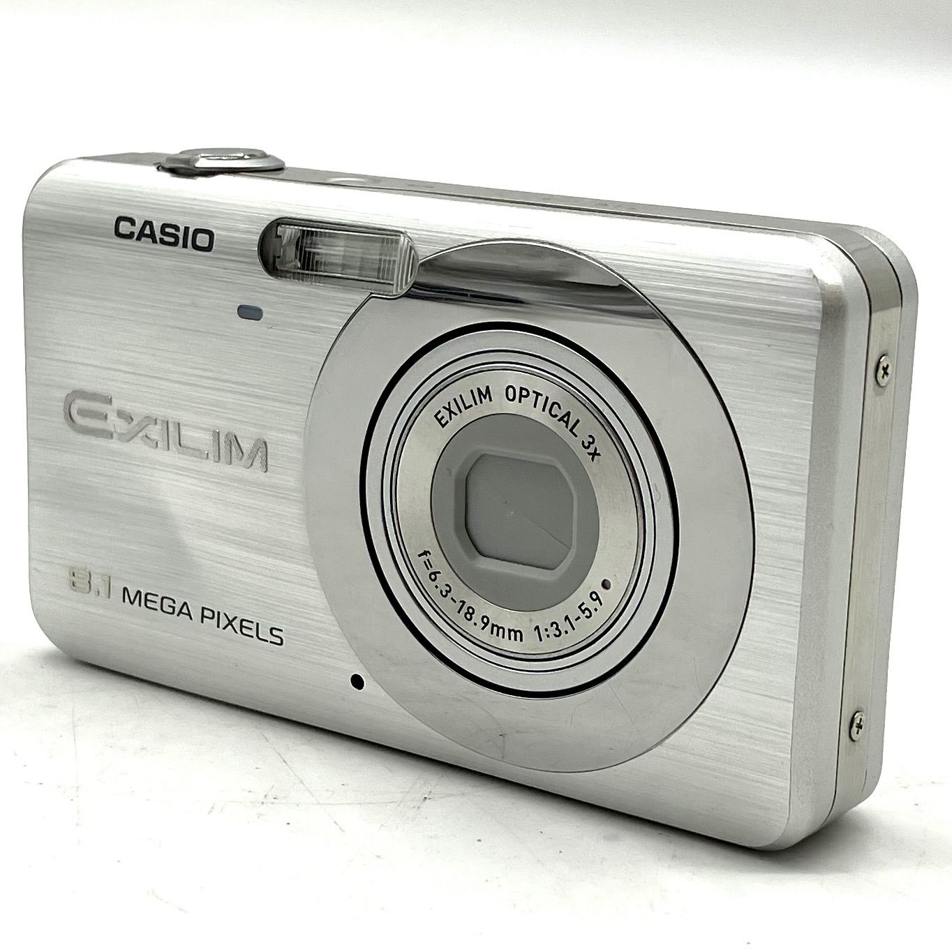 hdn467【動作未確認】CASIO デジタルカメラ EXILIM シルバー 本体のみ