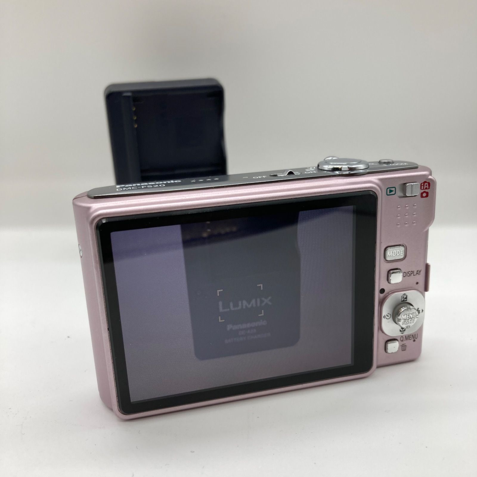 FA258【通電確認済み】Panasonic デジタルカメラ LUMIX DMC-FS20