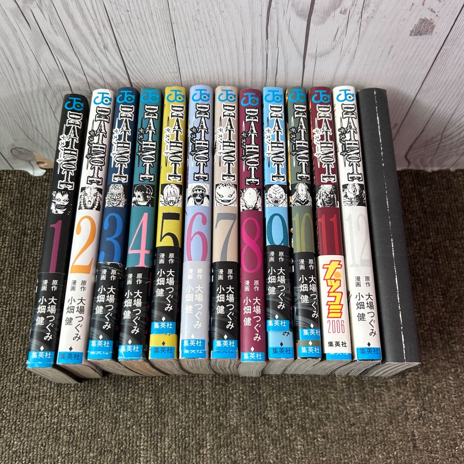 DEATH NOTE (デスノート)1-13巻 全巻セット タロットカード付き - メルカリ