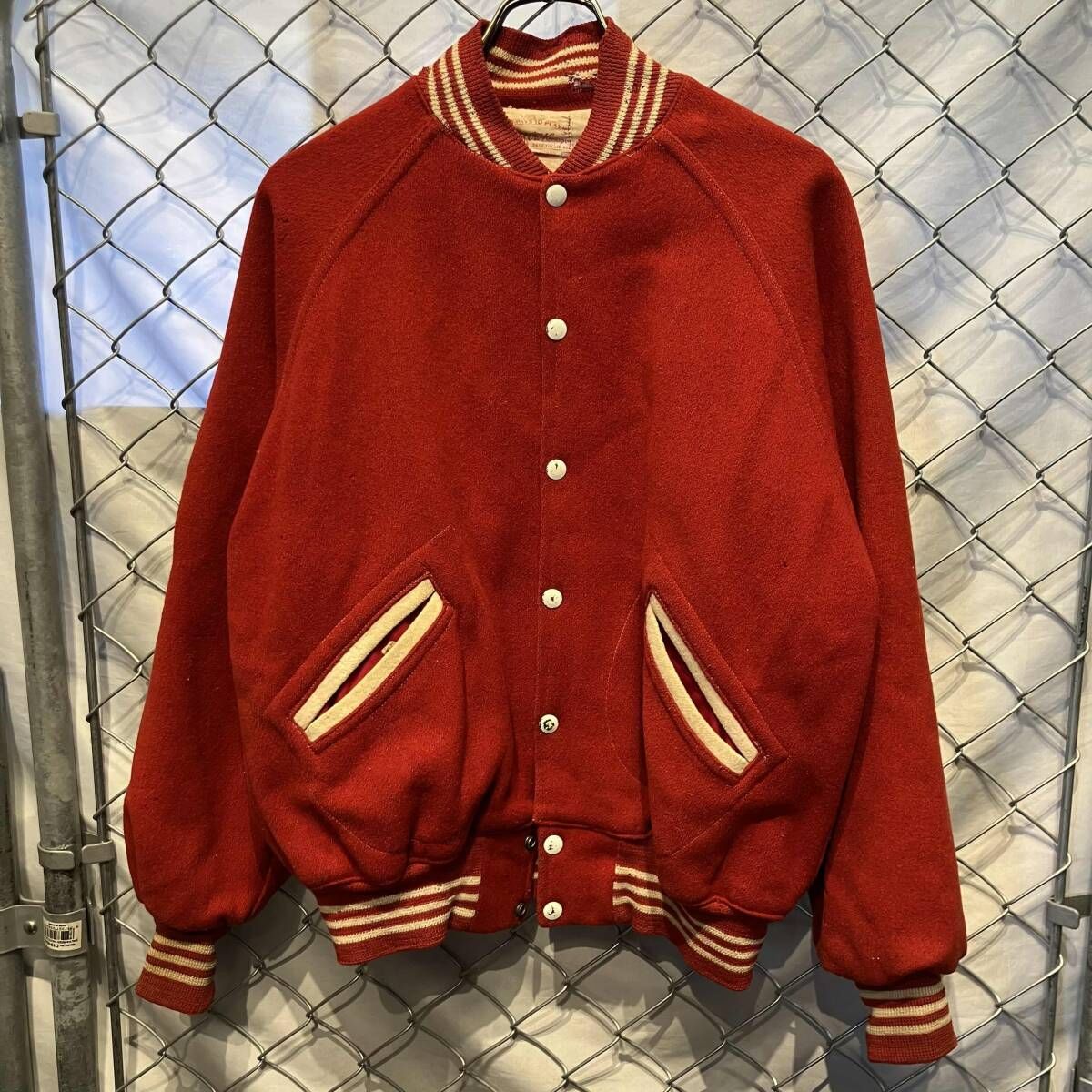 50s SPORTING GOODS CO ウールスタジャン ヴィンテージ 50s SPORTING
