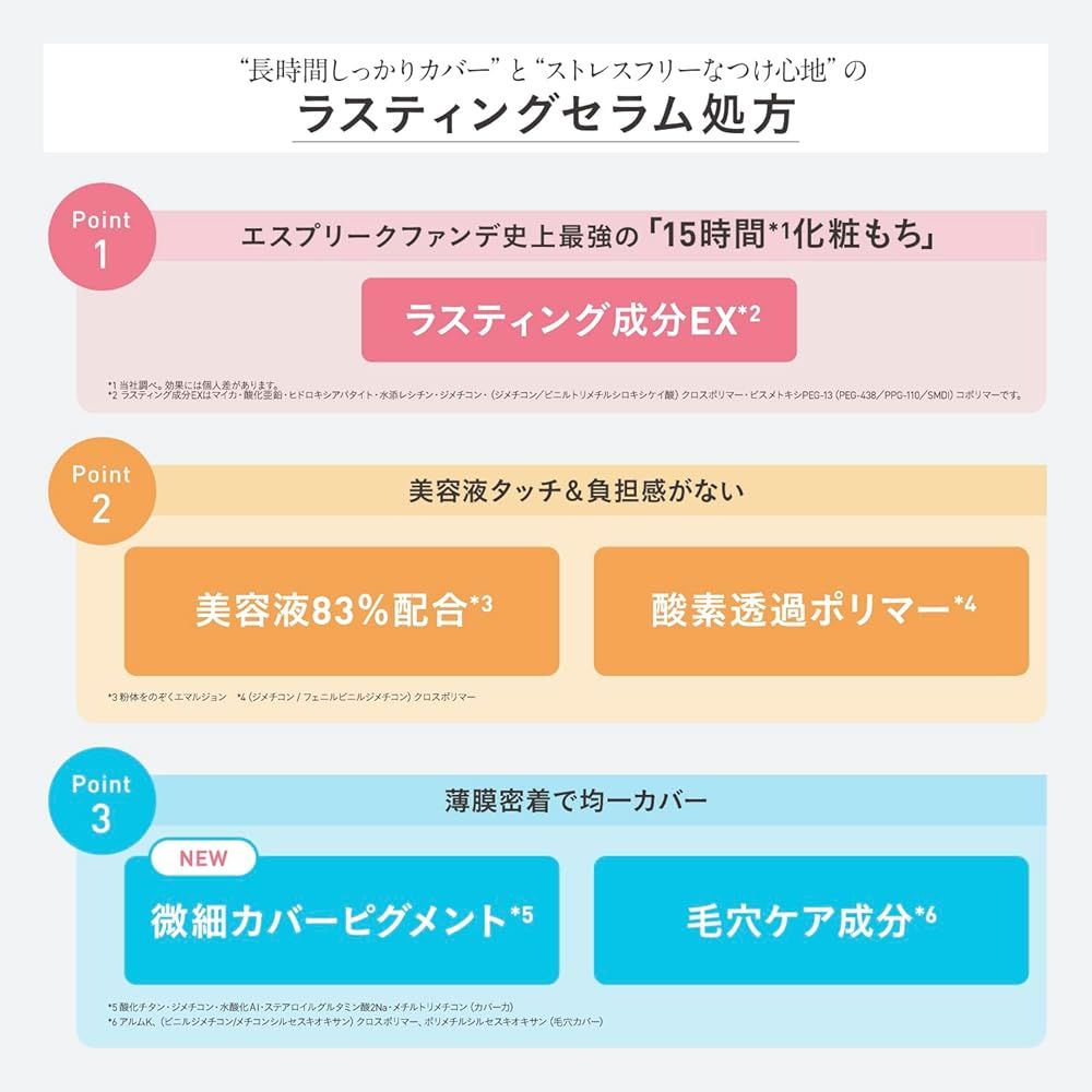 ESPRIQUE(エスプリーク) ラスティング セラム リキッド OC-415