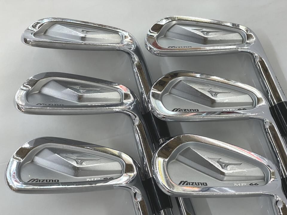 ミズノ MP-66 ﾀﾞｲﾅﾐｯｸｺﾞｰﾙﾄﾞ120 S200フレックス アイアンセット 中古