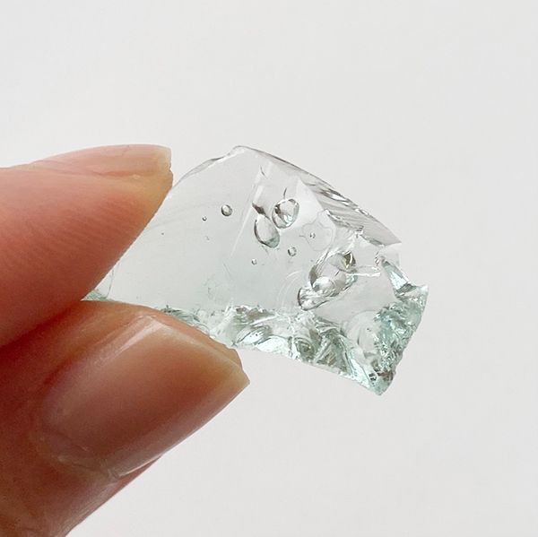 アンダラクリスタル〈アクアセレニティ 水色 青〉気泡入り 送料無料