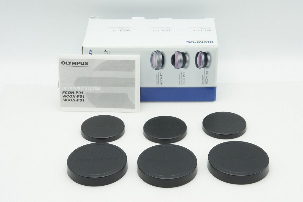 元箱付き 極上品 オリンパス 3CON-P01 コンバーターレンズセット