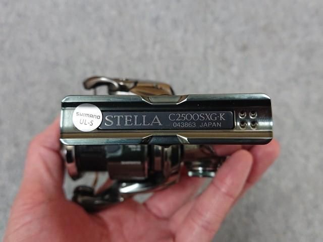 未使用品】 シマノ 22 ステラ C2500SXG スピニングリ－ル STELLA