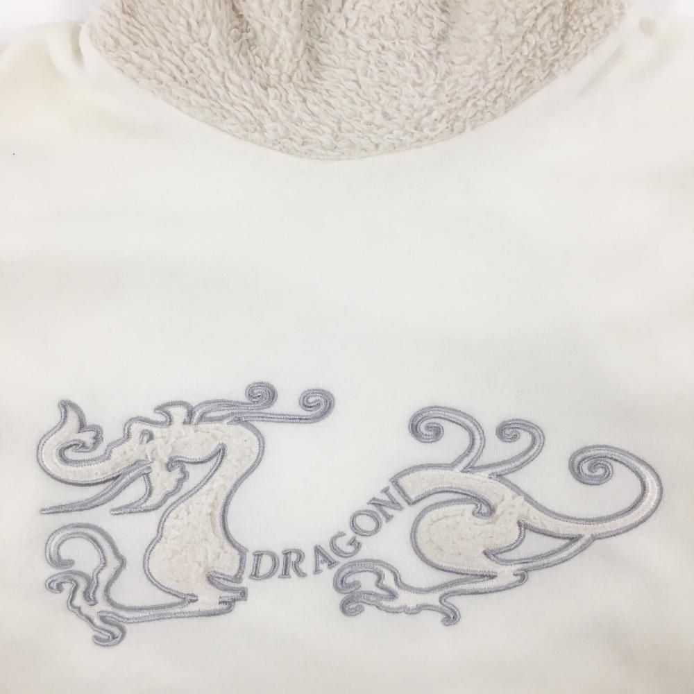 ダンスウィズドラゴン 長袖ハイネックシャツ 白 ネックボア メンズ 2(M