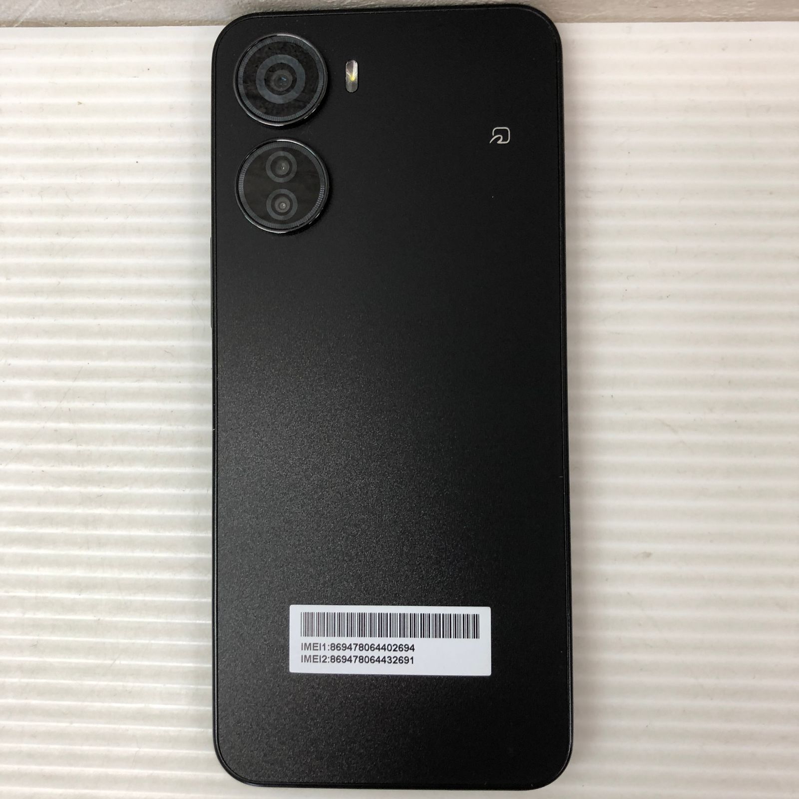 Libero 5G IV A302ZT ブラック 128GB Y!mobile SIMフリー 中古品