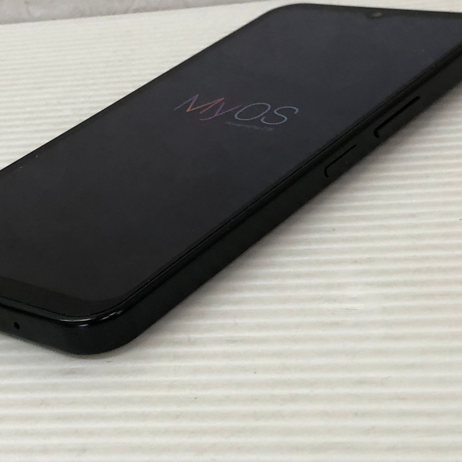 Libero 5G IV A302ZT ブラック 128GB Y!mobile SIMフリー 中古品