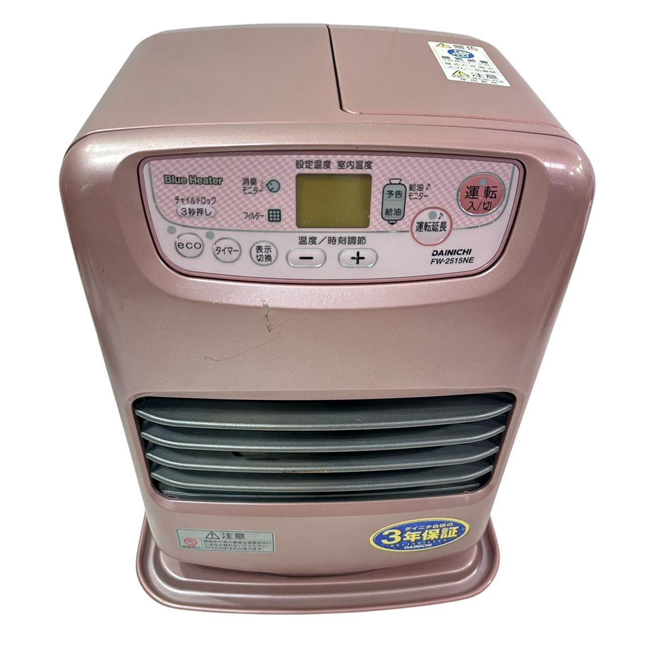 動作品】 DAINICHI/ダイニチ ブルーヒーター 石油ファンヒーター FW