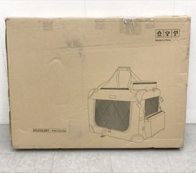 E1696◇未使用 ソフトクレート ペットケージ 大型犬 犬 ブラック XXL 4