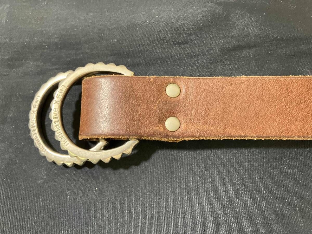 nonnative ノンネイティブ レザー ベルト ブラウン - メルカリ
