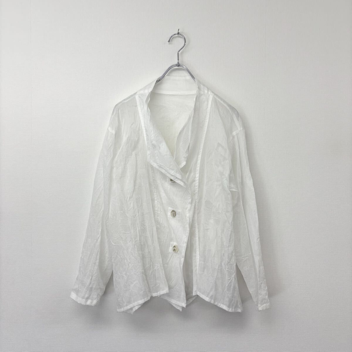 慈雨 センソユニコ マツオインターナショナル シースルー シワ加工