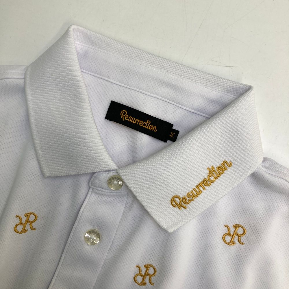 サイズ：M RESURRECTION レザレクション 2025年モデル 半袖ポロシャツ