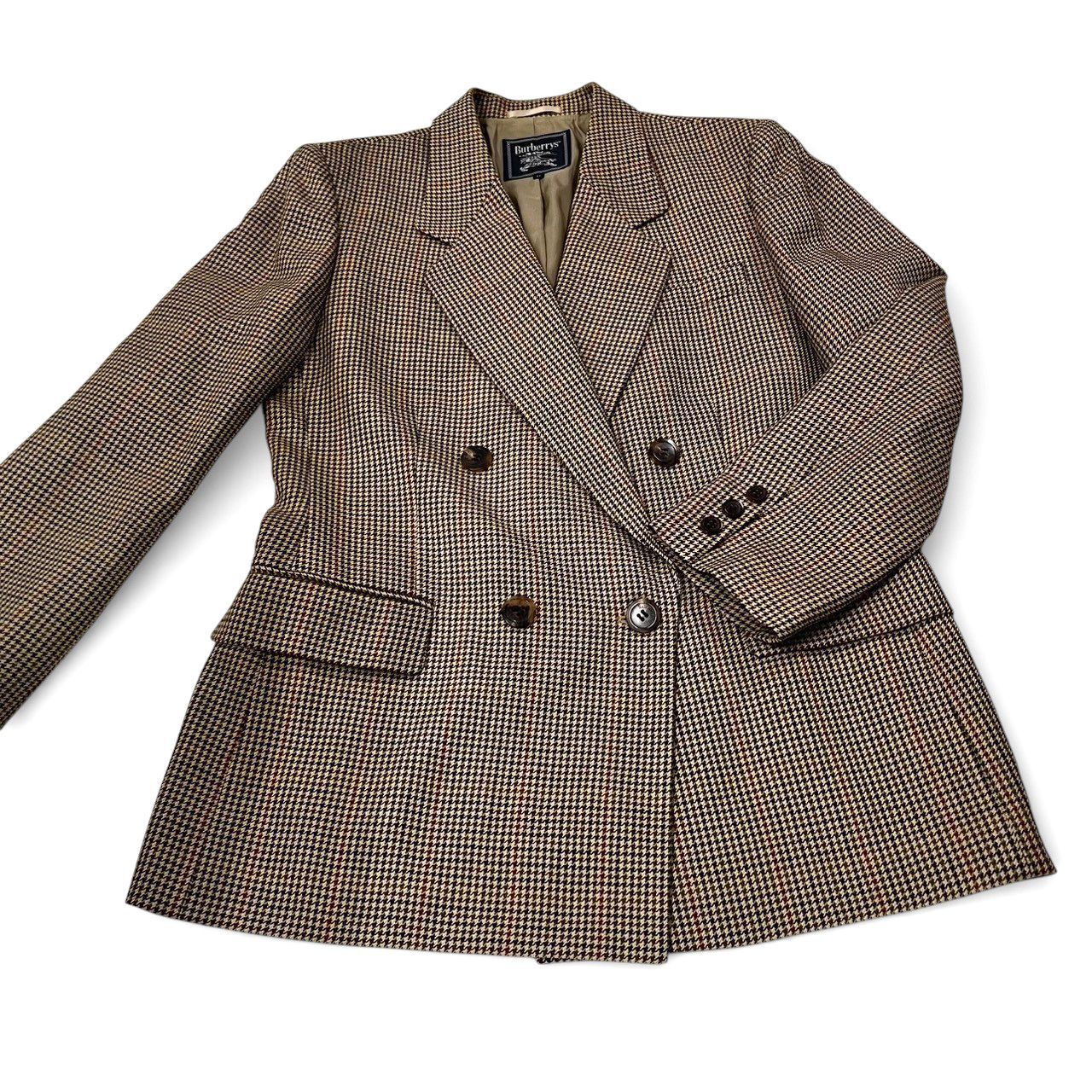 BURBERRY/バーバリー ダブルブレスト ジャケット チェック テーラード