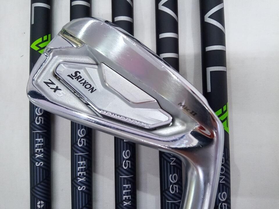 ダンロップ SRIXON ZX5 Mk2 TRAVIL IRON95 Sフレックス アイアンセット