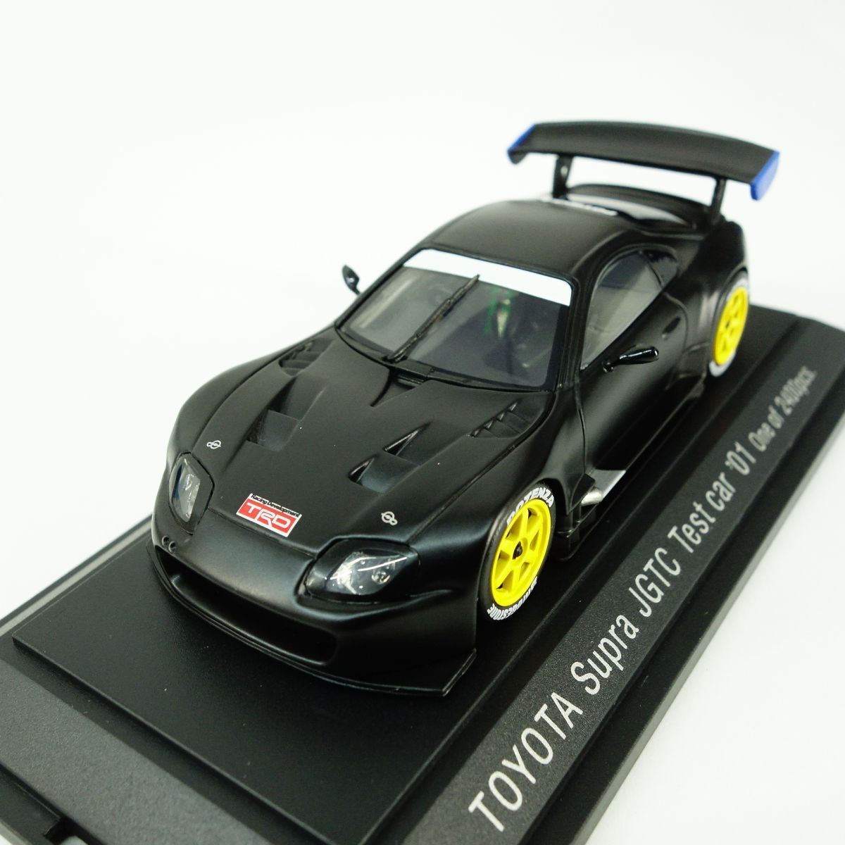 EBBRO エブロ TOYOTA SUPRA JGTC TEST CAR ブラック ミニカー ※中古