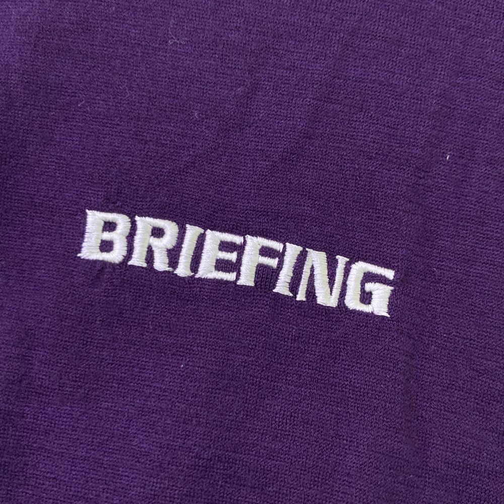 サイズ：S BRIEFING GOLF ブリーフィング タートルネック 長袖Tシャツ