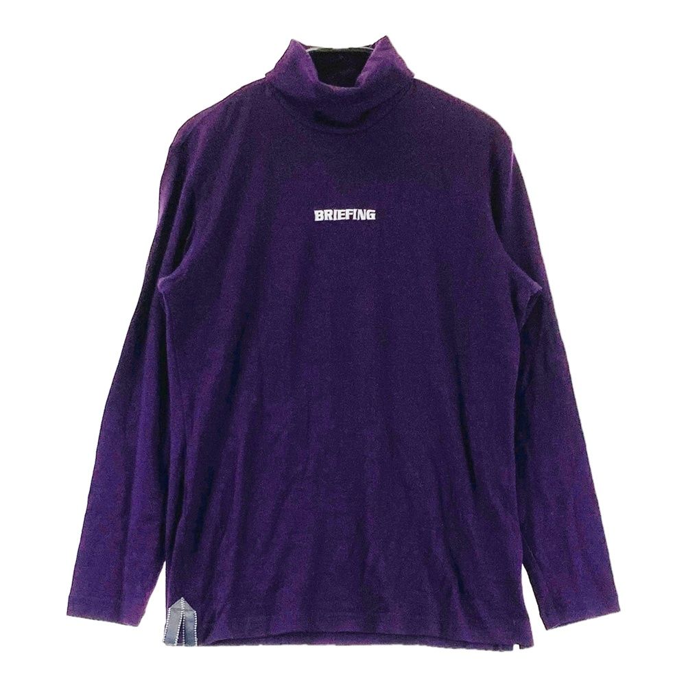 ブリーフィング BRIEFINGタートルネックシャツ ゴルフウェア 刺繍