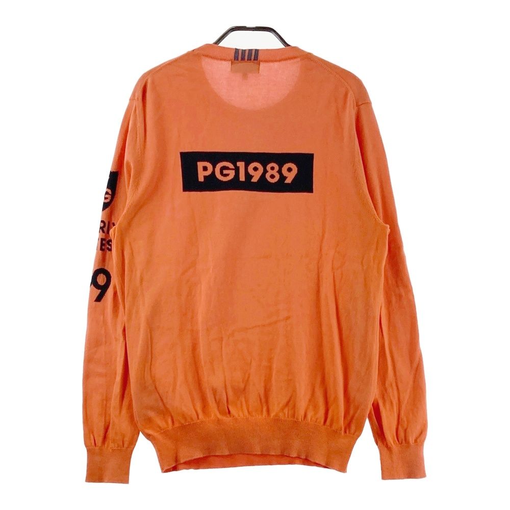 岡*孝様 【美品】PEARLYGATES パーリー オレンジ セーター カシミア