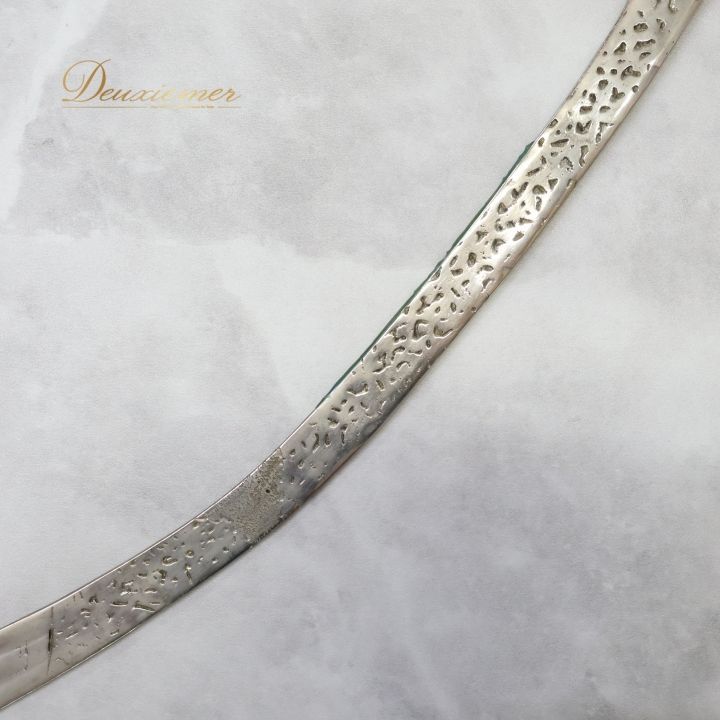ベリーダンス 小物 シミター ソード シルバー系 剣 刀 全長73cm 重さ
