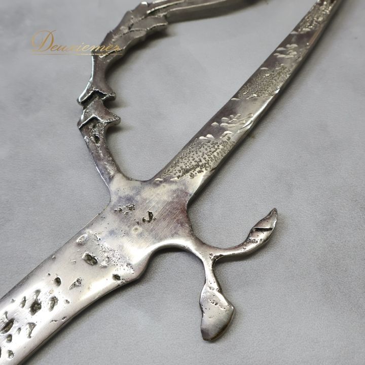ベリーダンス 小物 シミター ソード シルバー系 剣 刀 全長73cm 重さ