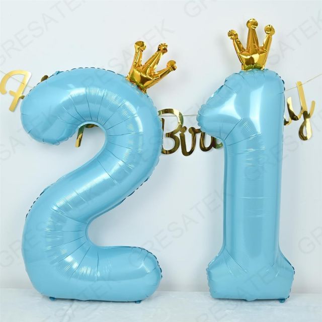 送料無料】GRESATEK バルーン 数字 風船 誕生日 40インチ 大きい