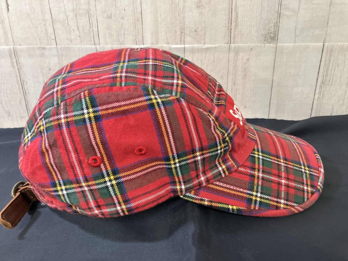 Supreme シュプリーム Washed Chino Twill Camp Cap キャップ レッド系