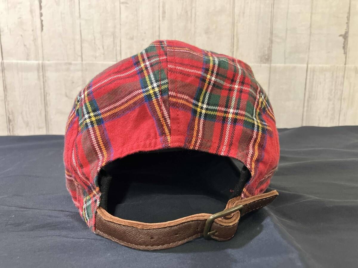 Supreme シュプリーム Washed Chino Twill Camp Cap キャップ レッド系