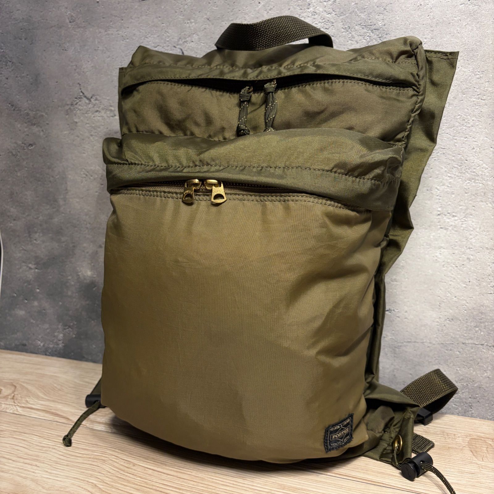 PORTER FORCE フォース リュック バックパック カーキ ミリタリー 吉田 