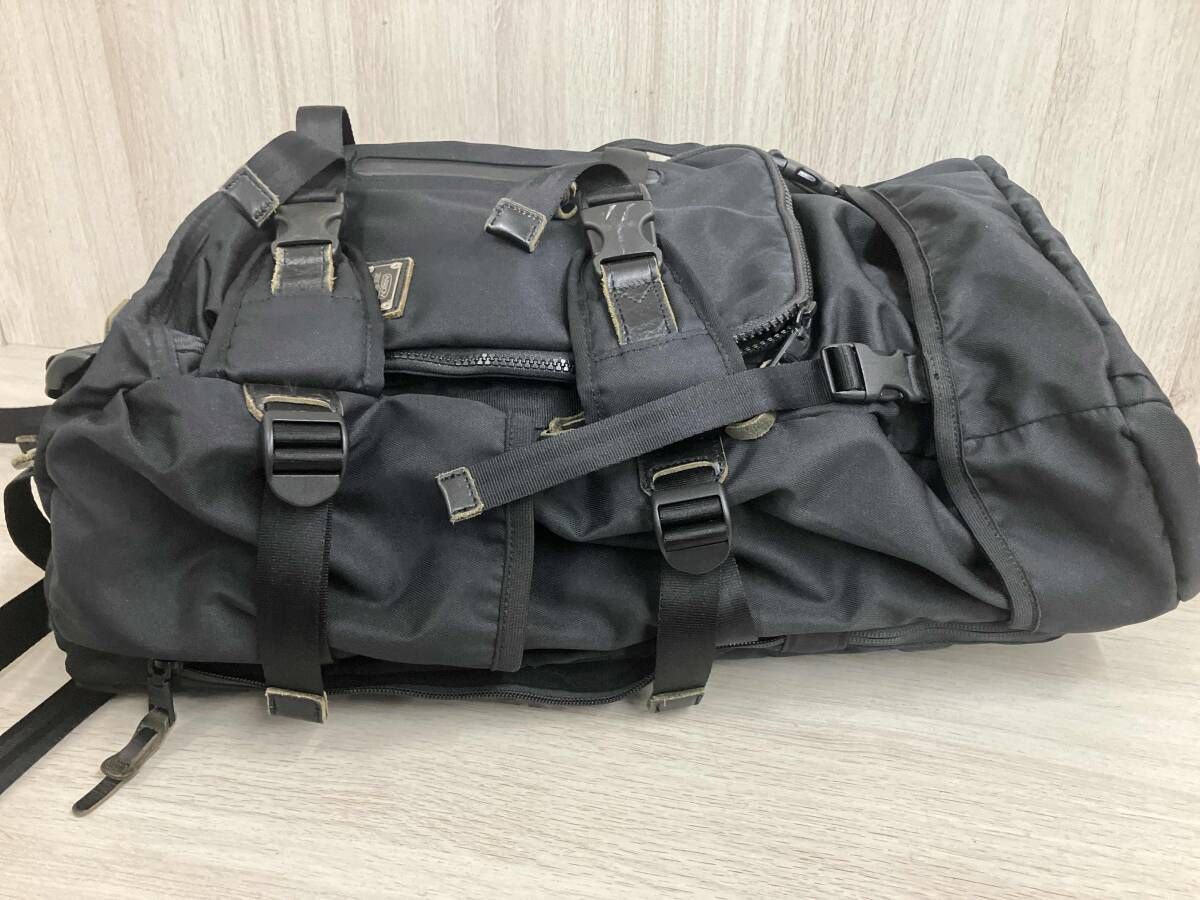 【超メルカリ市SALE中】ASSOV　リュック　バックパック ASSOV アッソブ リュック リュックサック ブラック - メルカリ