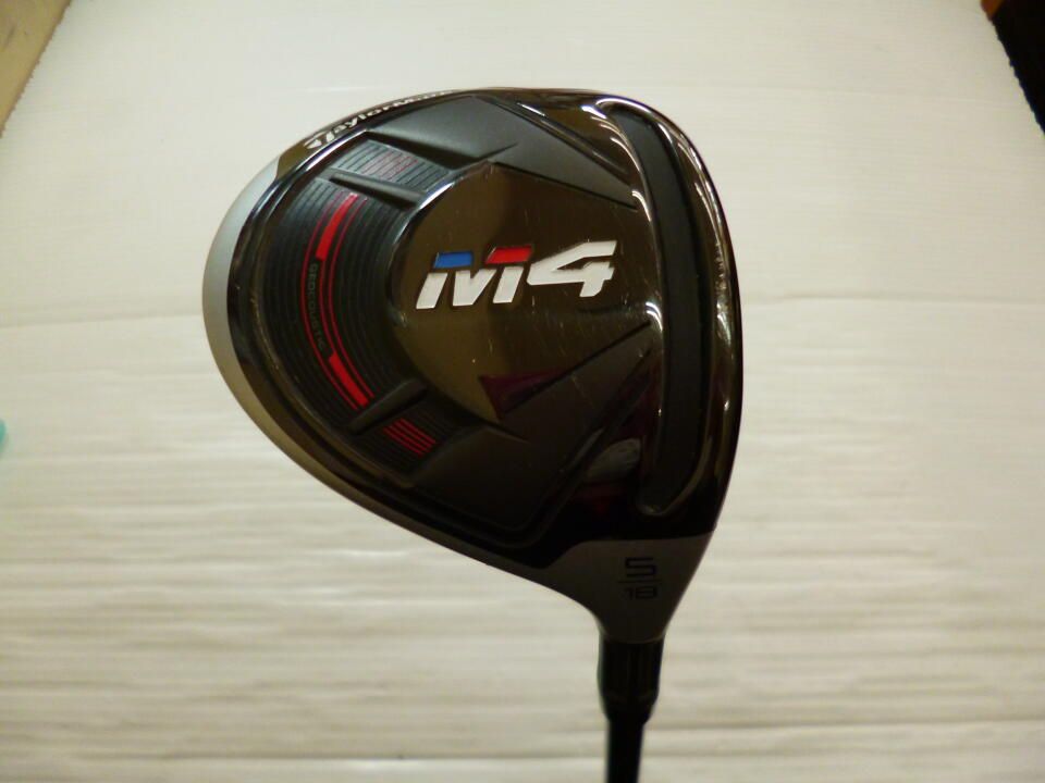 TaylorMade M4 5番ウッド 18度　FUBUKI TM5 FlexS テーラーメイド M4 18度 FUBUKI TM5 Sフレックス フェアウェイウッド