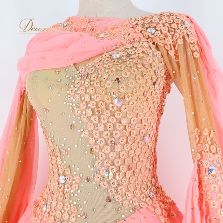 社交ダンス 衣装 スタンダードドレス ワンピース スタンダード