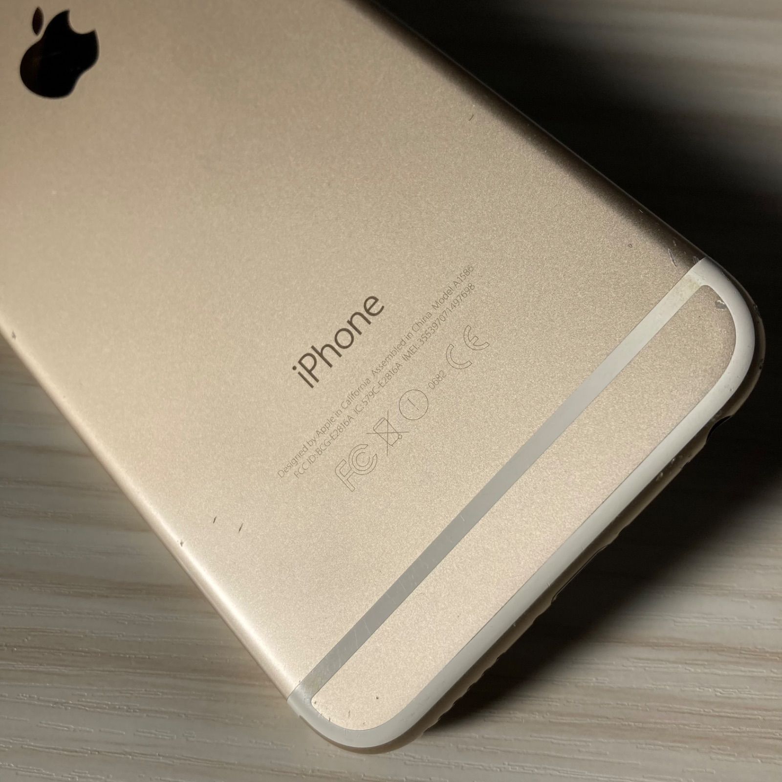 iPhone6 64GB GOLD バッテリー82% au - メルカリ