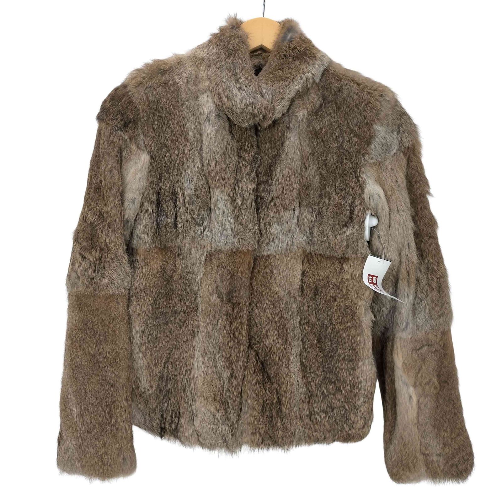 ユーズドフルギ USED古着 Real Fur 100% Mouton Jacke リアルファー  